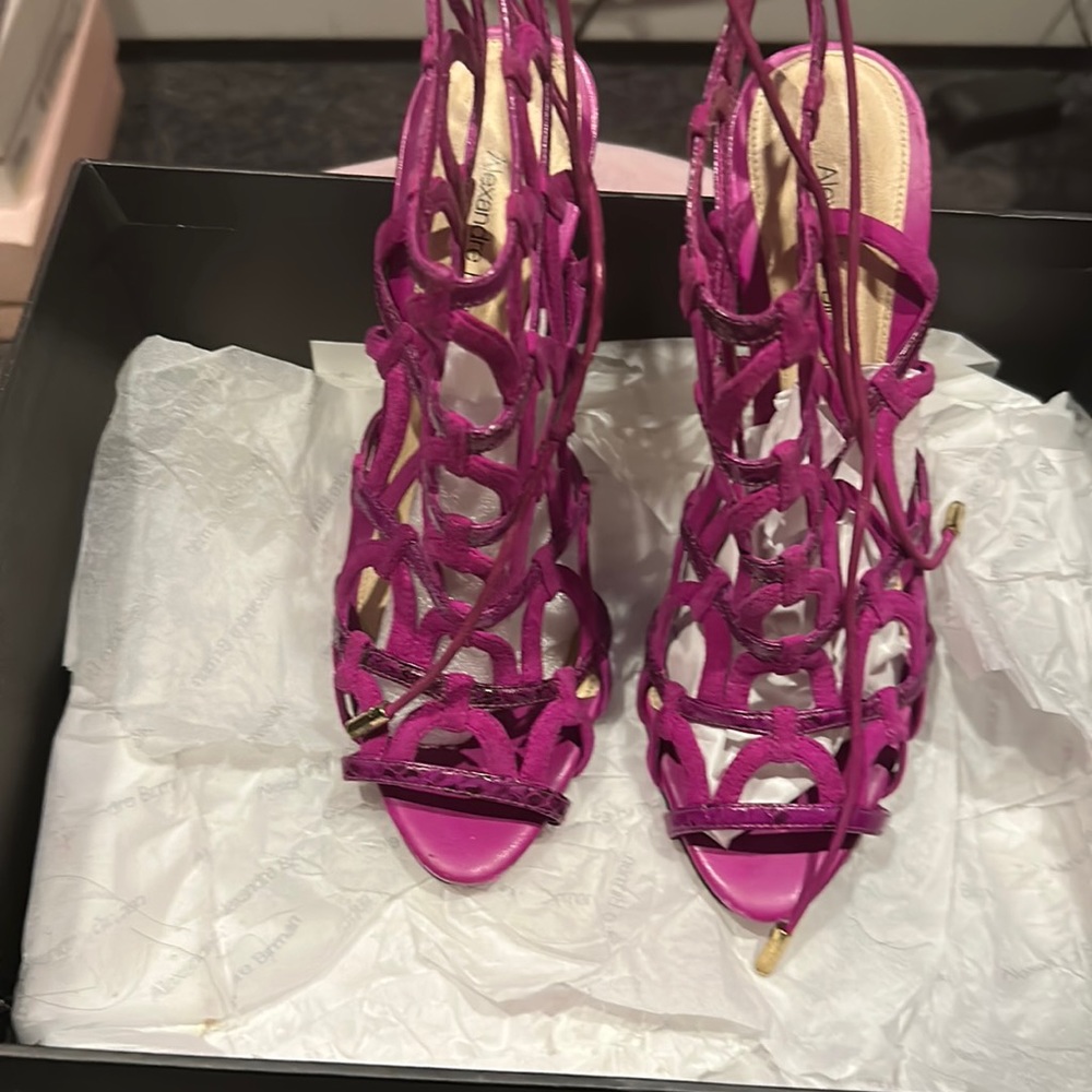 Barbie pink Alexandre Birman Sandals